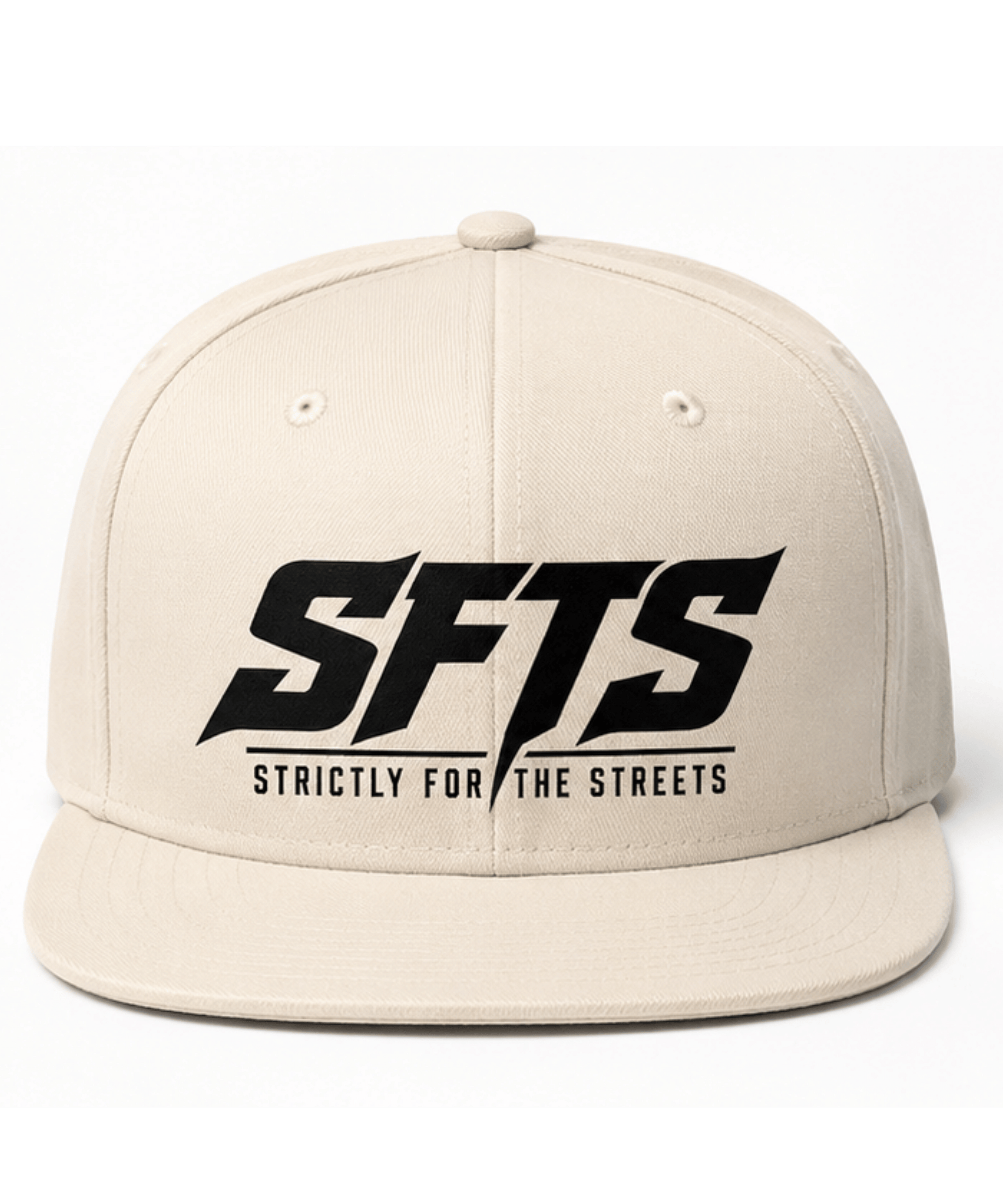 SFTS x FVTV Snapback | Bone/Black