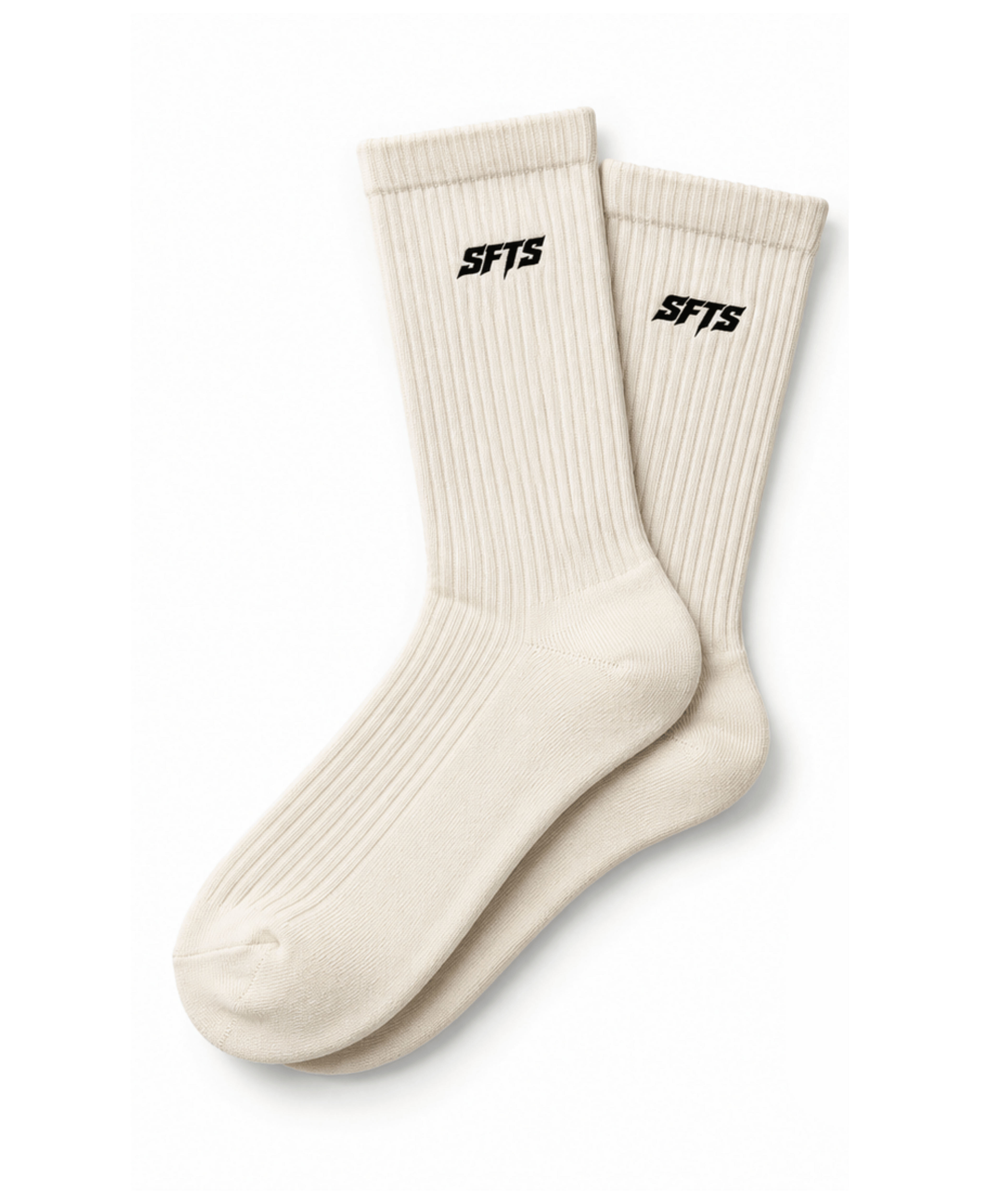 SFTS x FVTV Socks | Bone/Black