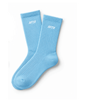 SFTS x FVTV Socks | Sky Blue/White