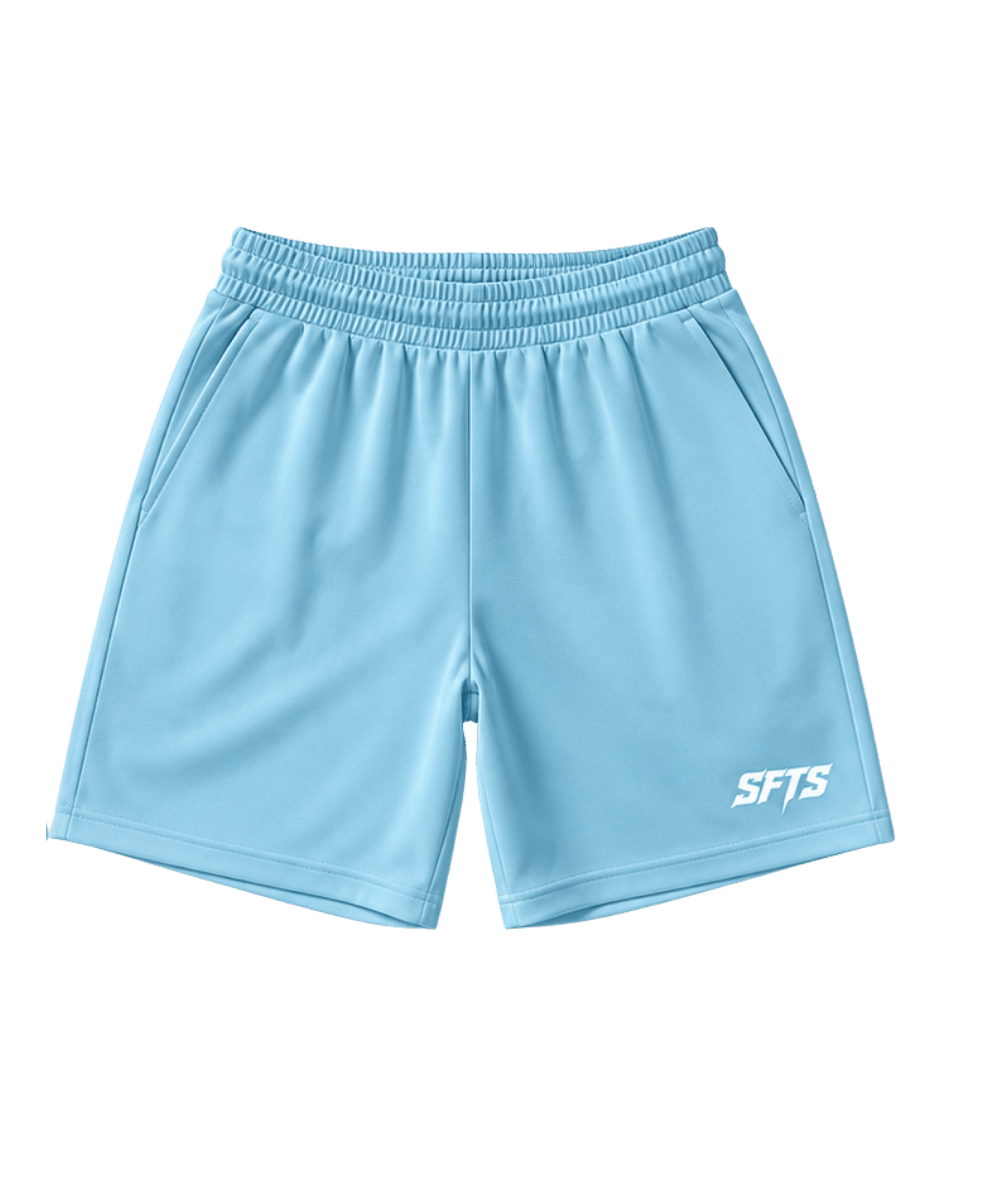 SFTS x FVTV Shorts | Sky Blue/White